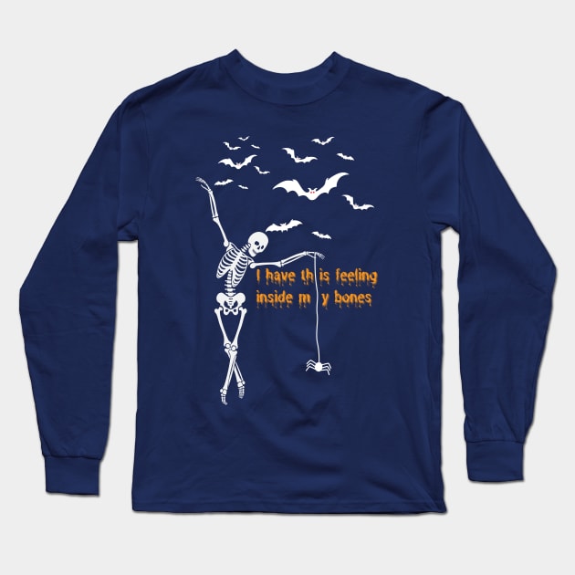 BONE BREAKING DANCER Long Sleeve T-Shirt by since1984